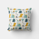 Buscar dinosaurio divertido cojines Colorido