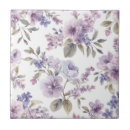 Buscar flor púrpura azulejos Floral