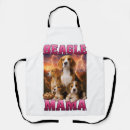 Buscar beagle delantales Divertido