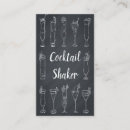 Buscar cocktail tarjetas de visita Cóctel