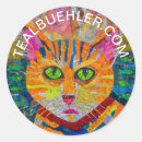 Buscar gato tigre pegatinas Gatito