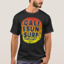 Buscar west coast camisetas Tabla de surf
