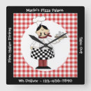 Buscar cocinero italiano relojes de pared Restaurante