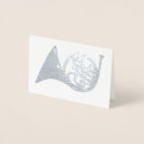 Buscar instrumento de cobre tarjetas Interior en blanco