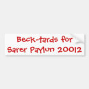 Buscar sarah 2012 pegatinas parachoque Conservador