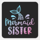 Buscar mermaid pegatinas Acuarela