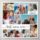 Buscar la mejor mamá del mundo posters Collage de fotos