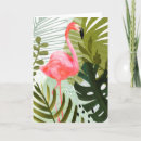 Buscar flamenco tropical tarjetas Flamingo