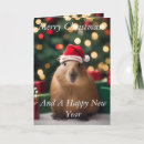 Buscar capybara postales Navidades