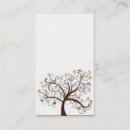 Buscar árbol del otoño tarjetas de visita Árboles