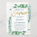 Buscar sorpresa invitaciones de cumpleaños Oro