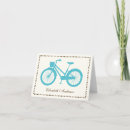Buscar bicicleta en tándem tarjetas Novia