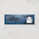 Buscar tiburón azul tarjetas de visita Tiburones