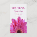 Buscar distinguido tarjetas de visita Floral