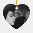 Buscar corazón blanco y negro adornos Parejas