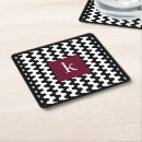 Buscar blanco y negro posavasos Para todos