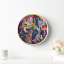 Buscar circo relojes de pared Para niños