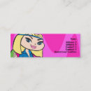 Buscar muestra la astrología de tarjetas de visita Moda