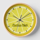 Buscar lemon relojes de pared 8 º fruta
