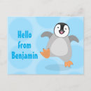 Buscar pingüino feliz postales Cualquier niño