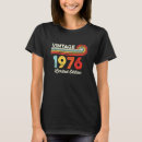 Buscar 1976 nacido camisetas Cumpleaños