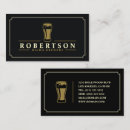 Buscar cervecería tarjetas de visita Profesional
