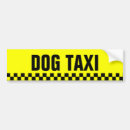 Buscar taxi pegatinas parachoque Perro