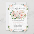Buscar cama de flor invitaciones Futura madre