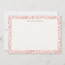 Buscar modelo tarjetas nota Rosa
