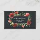 Buscar floral tarjetas de visita Negocio