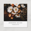 Buscar hojas tarjetas de visita Florista