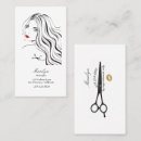Buscar silhouette tarjetas de visita Para ella