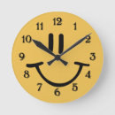 Buscar cara feliz relojes de pared Alegre
