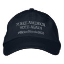 Buscar democrático gorras Azul