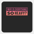 Buscar pesado pegatinas Divertido