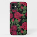 Buscar rosas rojas iphone fundas Negro