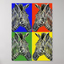 Buscar cuatro colores posters Azul