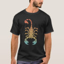 Buscar escorpión tribal camisetas Vintage