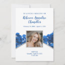 Buscar funeral program tarjetas Obituario