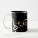 Buscar partituras musicales tazas Negro