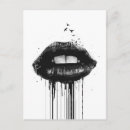 Buscar dibujo de la tinta postales Blanco y negro