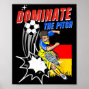 Buscar campo de béisbol posters Jugador de fútbol