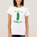 Buscar pepino camisetas Amante