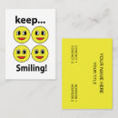 Buscar sonrisa tarjetas de visita Para ella