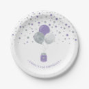 Buscar confetti papel platos Morado