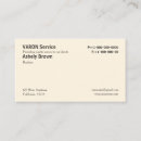 Buscar poner tarjetas de visita Simple