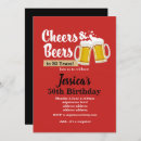 Buscar la cerveza invitaciones de cumpleaños Hombres
