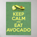 Buscar ni caloría posters Aguacate