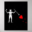 Buscar bandera de pirata posters Esqueleto