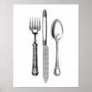 Buscar tenedor posters Cuchara